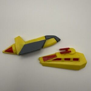 Set Of 2 Vintage Superwares Space Themed Refrigerator Kitchen Magnets